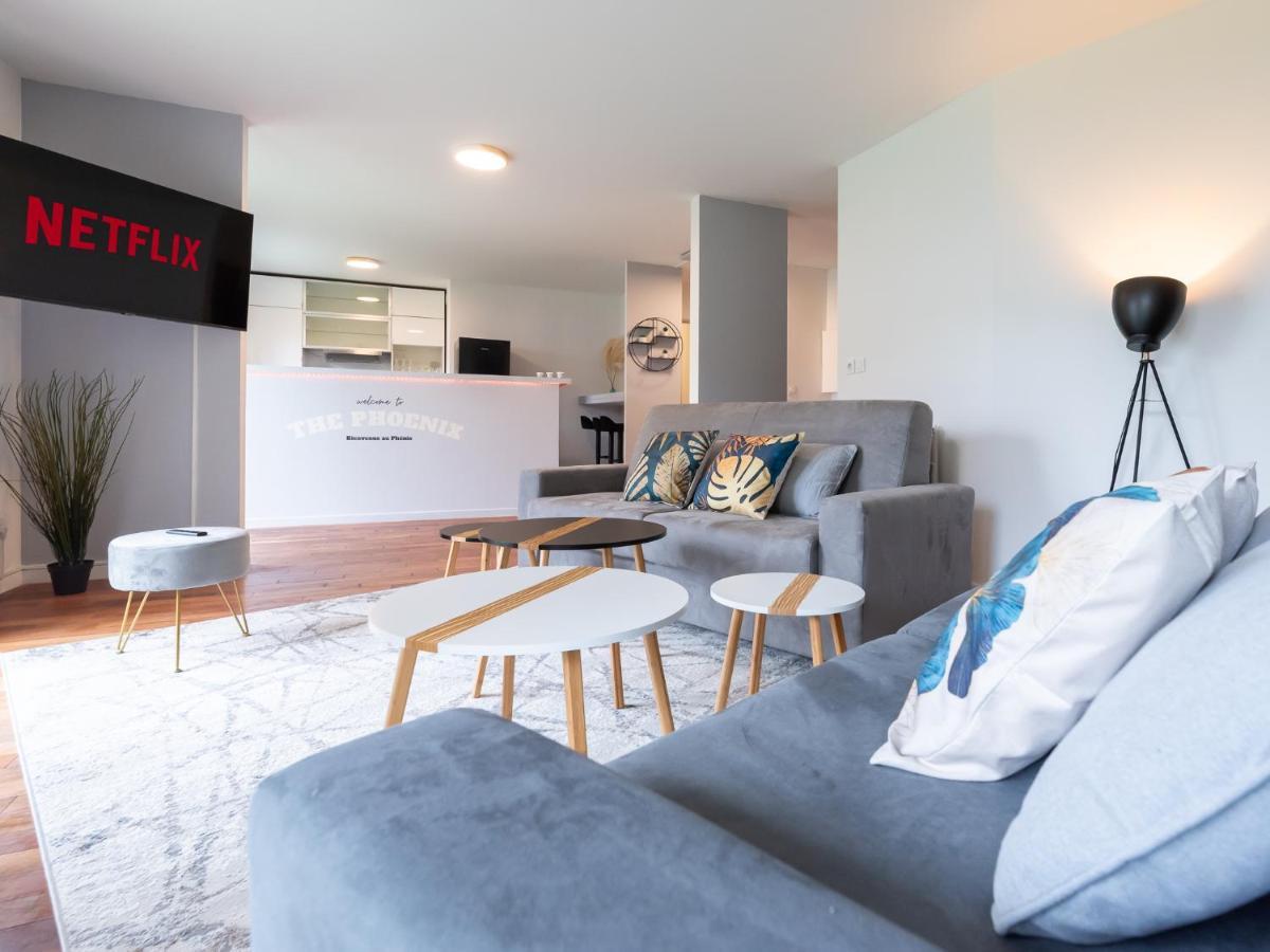 Le Phenix - Hypercentre 16 Personnes Garage Gratuit Wifi Jardin Barbecue Proche Parc Tete D'Or Apartment Вильорбан Екстериор снимка